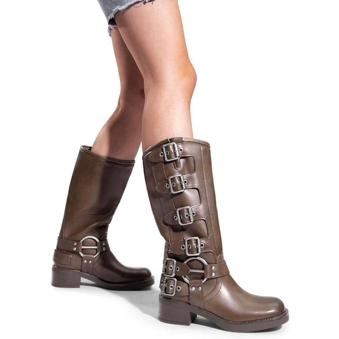 Miranda Moto Boots- black