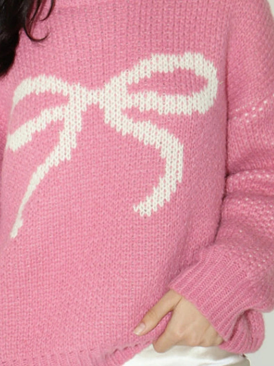 Knot-So-Basic Knit- pink