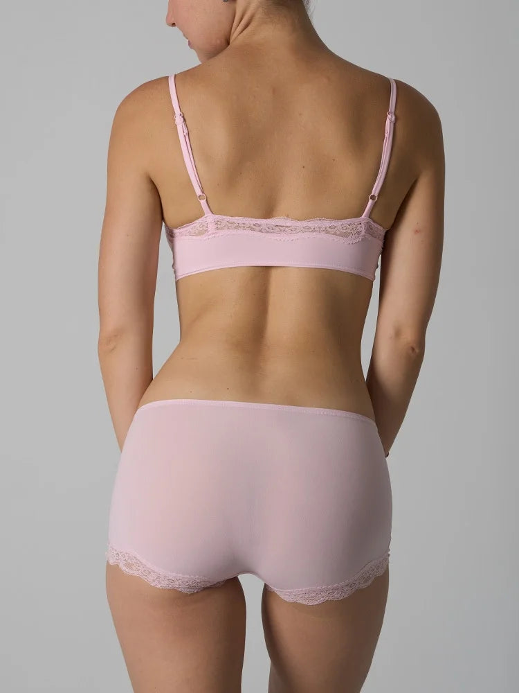 Isla Lace Lounge Set – Bralette & Boyshort Duo