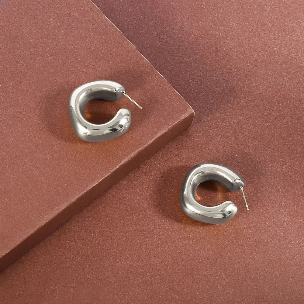 Olivia Hoops- gold