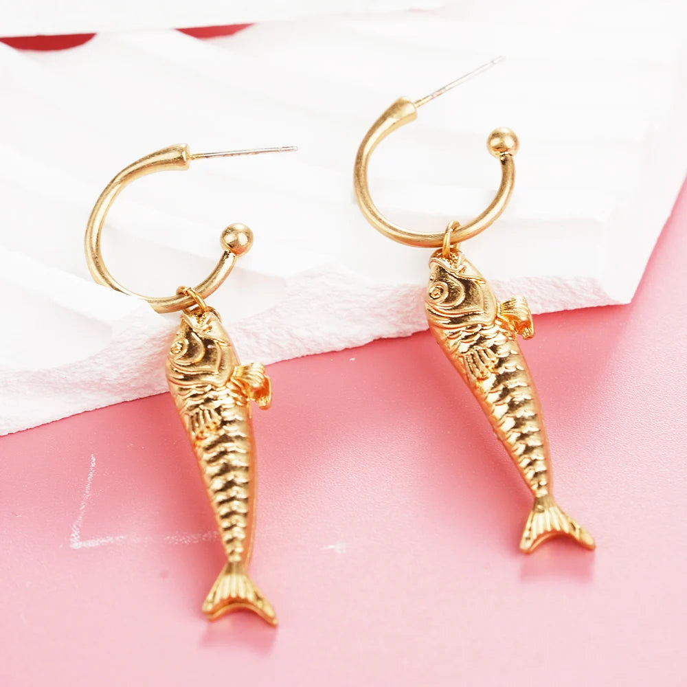 Sea You Later Earrings- fisherman core