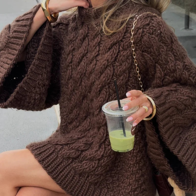 Fireside Cable Knit Sweater