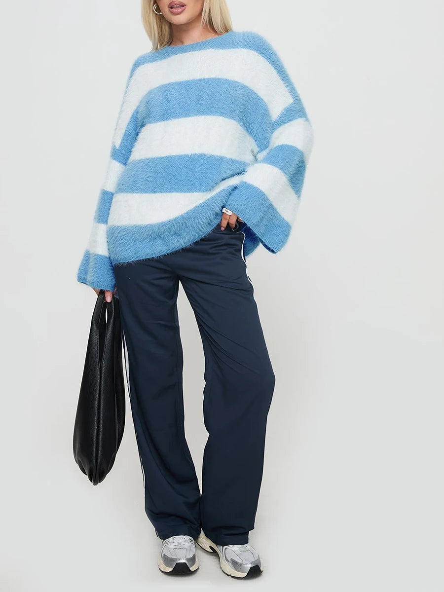 Cloud Stripe Knit