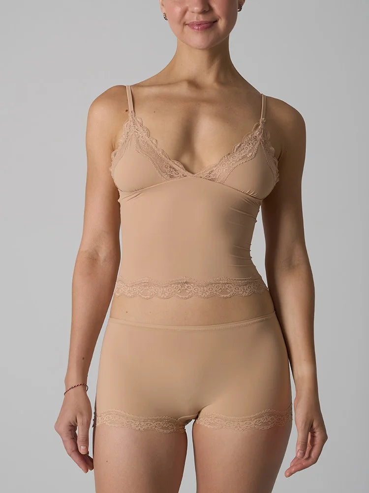 Isla Lace Lounge Set – Bralette & Boyshort Duo