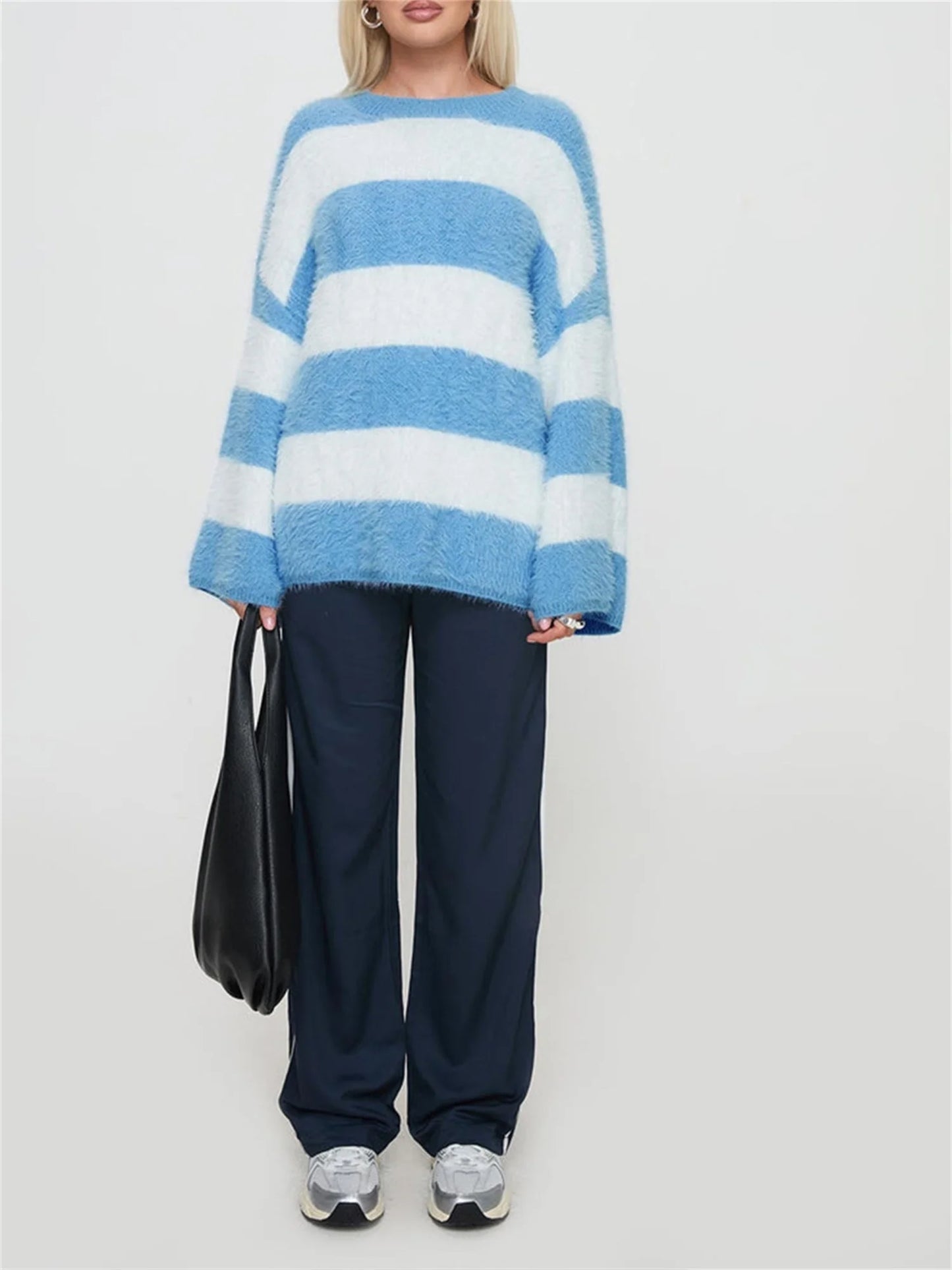 Cloud Stripe Knit