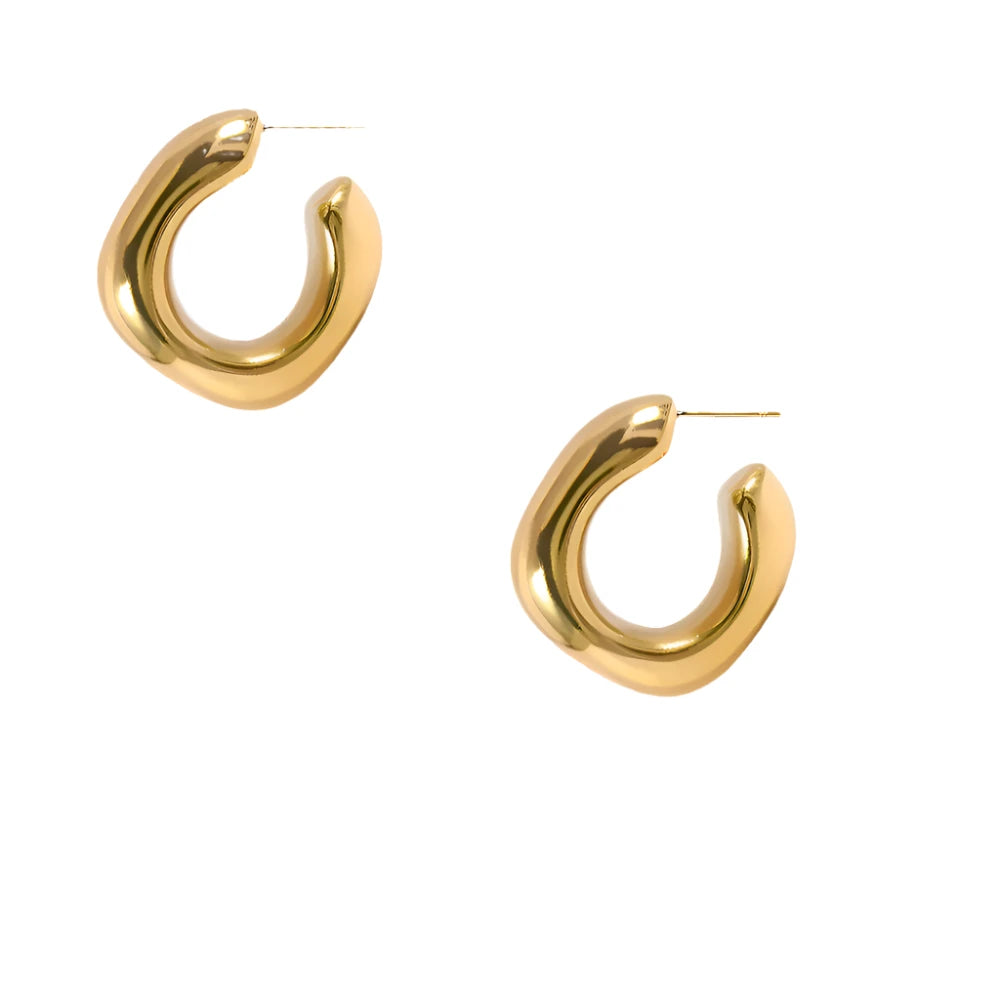 Olivia Hoops- gold