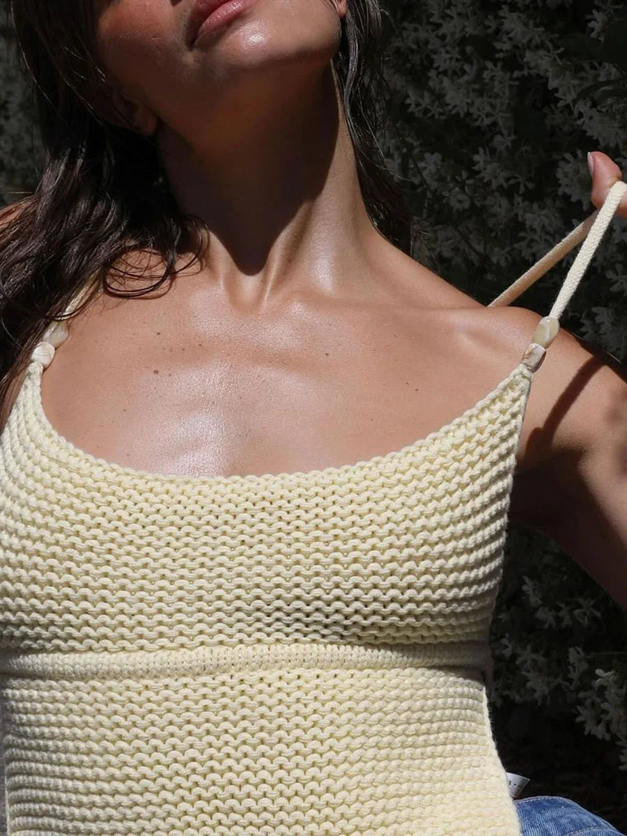 Sea Siren Top ๐- sunbeam yellow