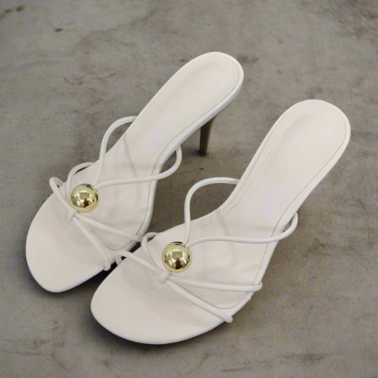 Soft Serve Heels- white