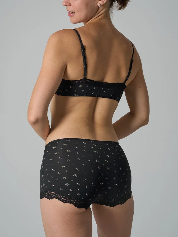 Isla Lace Lounge Set – Bralette & Boyshort Duo