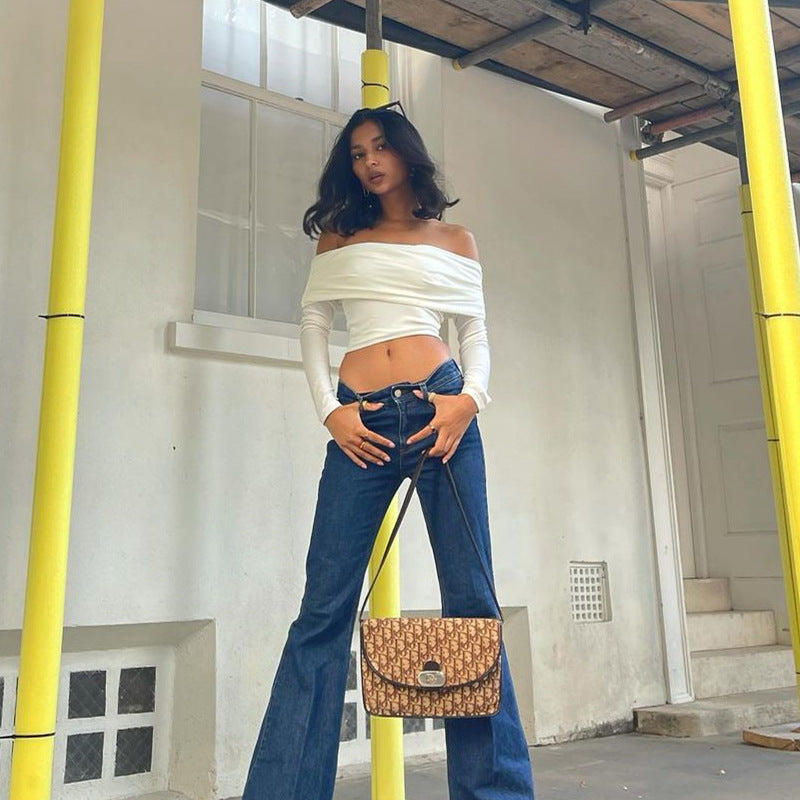 Serena Off-Shoulder Top- white