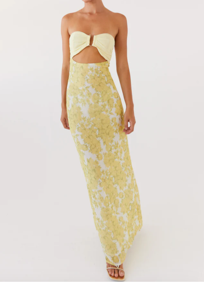 Hot Tropic Dress- Blue