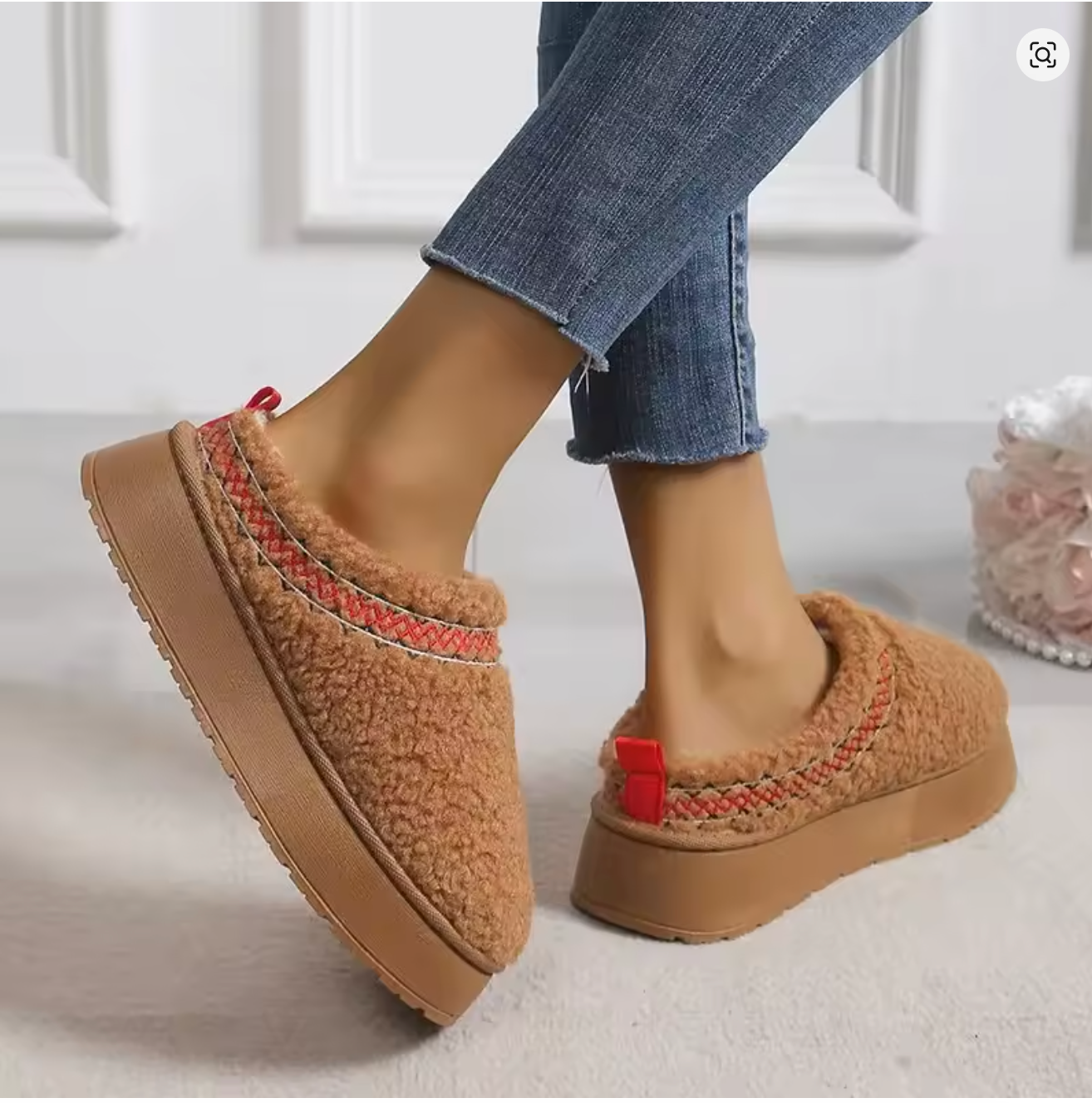 Teddy Platforms- light brown