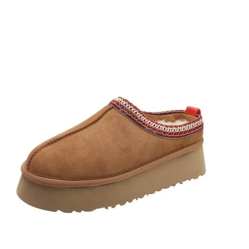 Teddy Platforms- beige fluffy