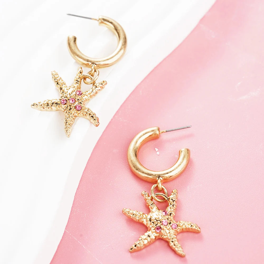 Sea You Later Earrings- fisherman core
