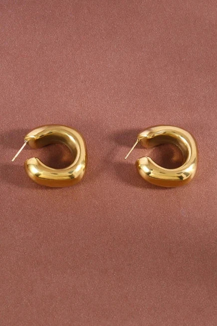 Olivia Hoops- gold