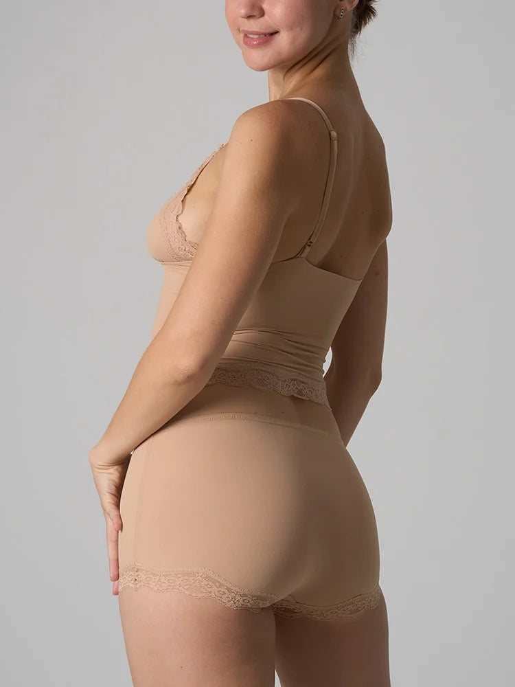 Isla Lace Lounge Set – Bralette & Boyshort Duo