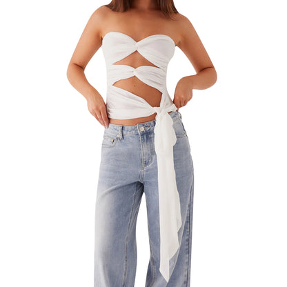 Twist of Fate Top- white