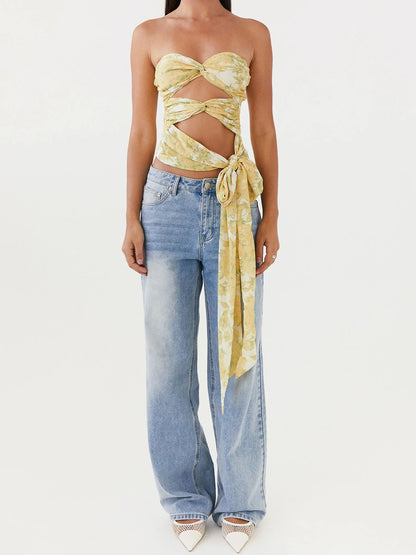 Twist of Fate Top- white