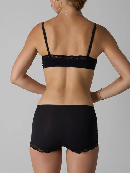 Isla Lace Lounge Set – Bralette & Boyshort Duo