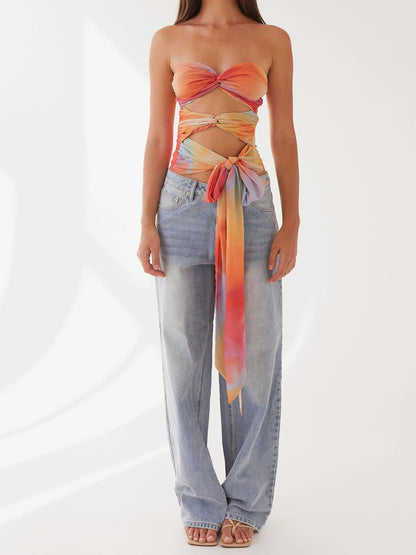 Twist of Fate Top- white