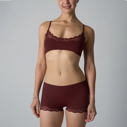 Isla Lace Lounge Set – Bralette & Boyshort Duo