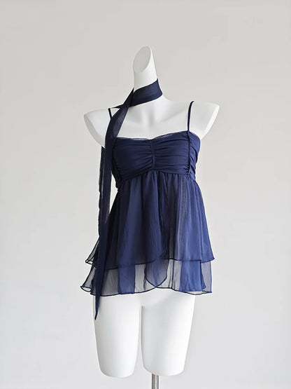 Midnight Muse Scarf Top