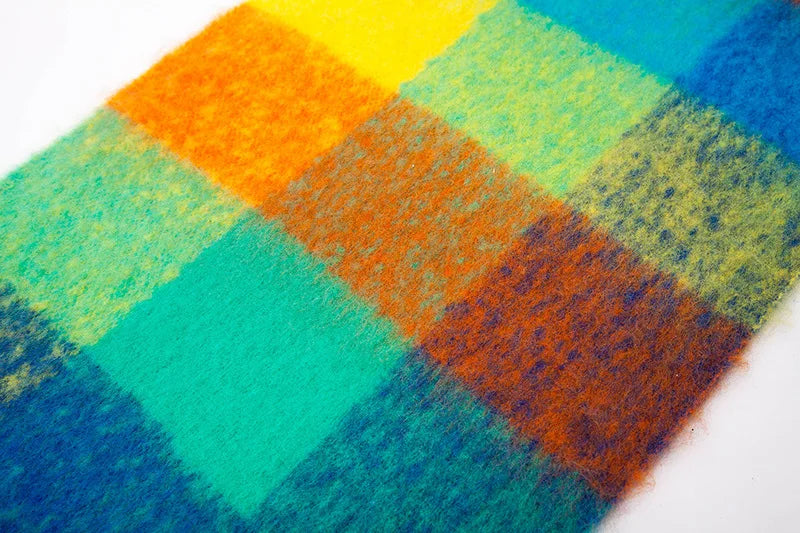 Charlie Plaid Warm Fuzzy Scarf