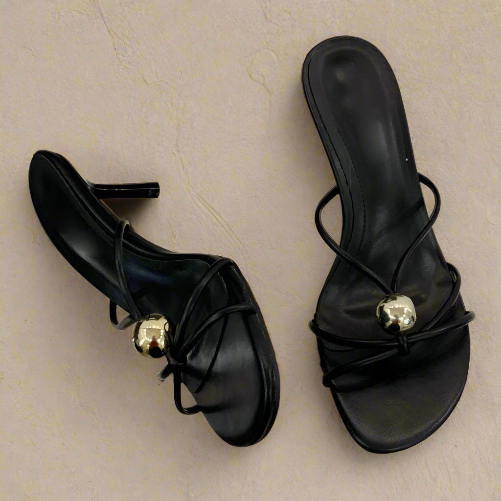 Soft Serve Heels- black