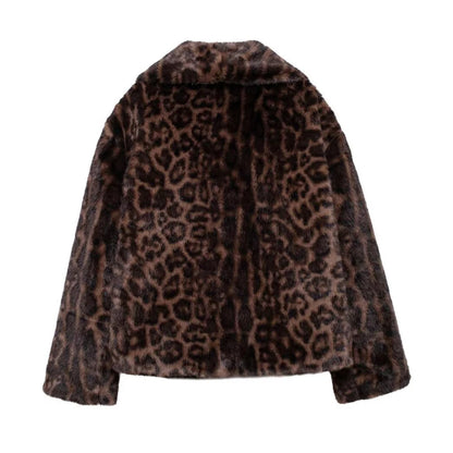 Winter Whisper Fur Coat- pink