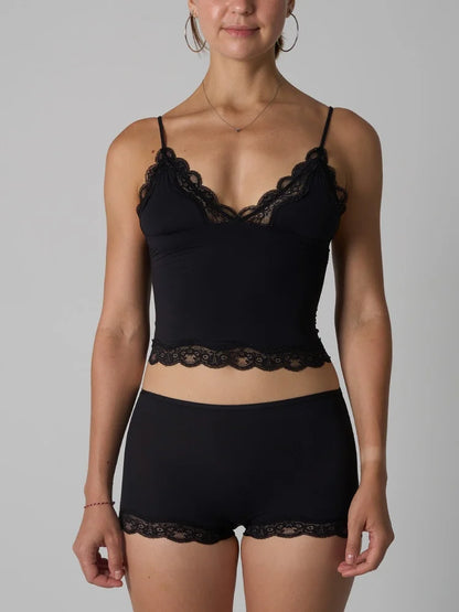 Isla Lace Lounge Set – Bralette & Boyshort Duo