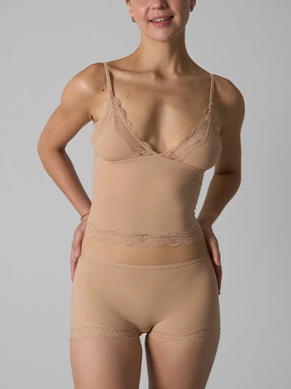Isla Lace Lounge Set – Bralette & Boyshort Duo