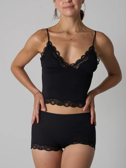 Isla Lace Lounge Set – Bralette & Boyshort Duo