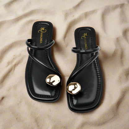 Solstice Sandals- black