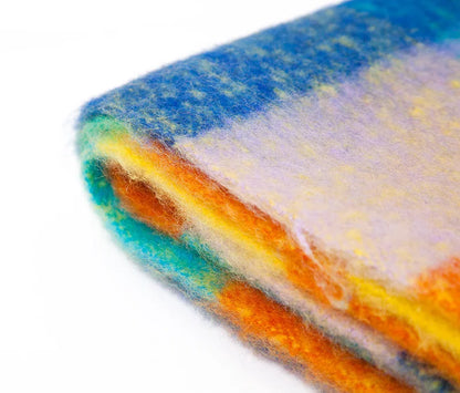 Charlie Plaid Warm Fuzzy Scarf