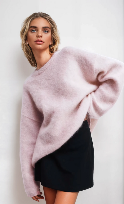 Pink Peony Pullover